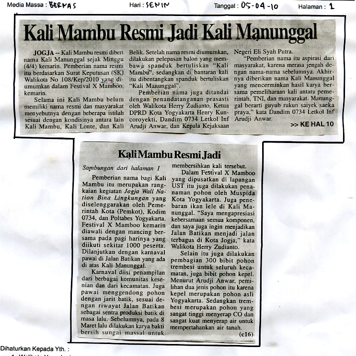 Kliping jogja terbaru